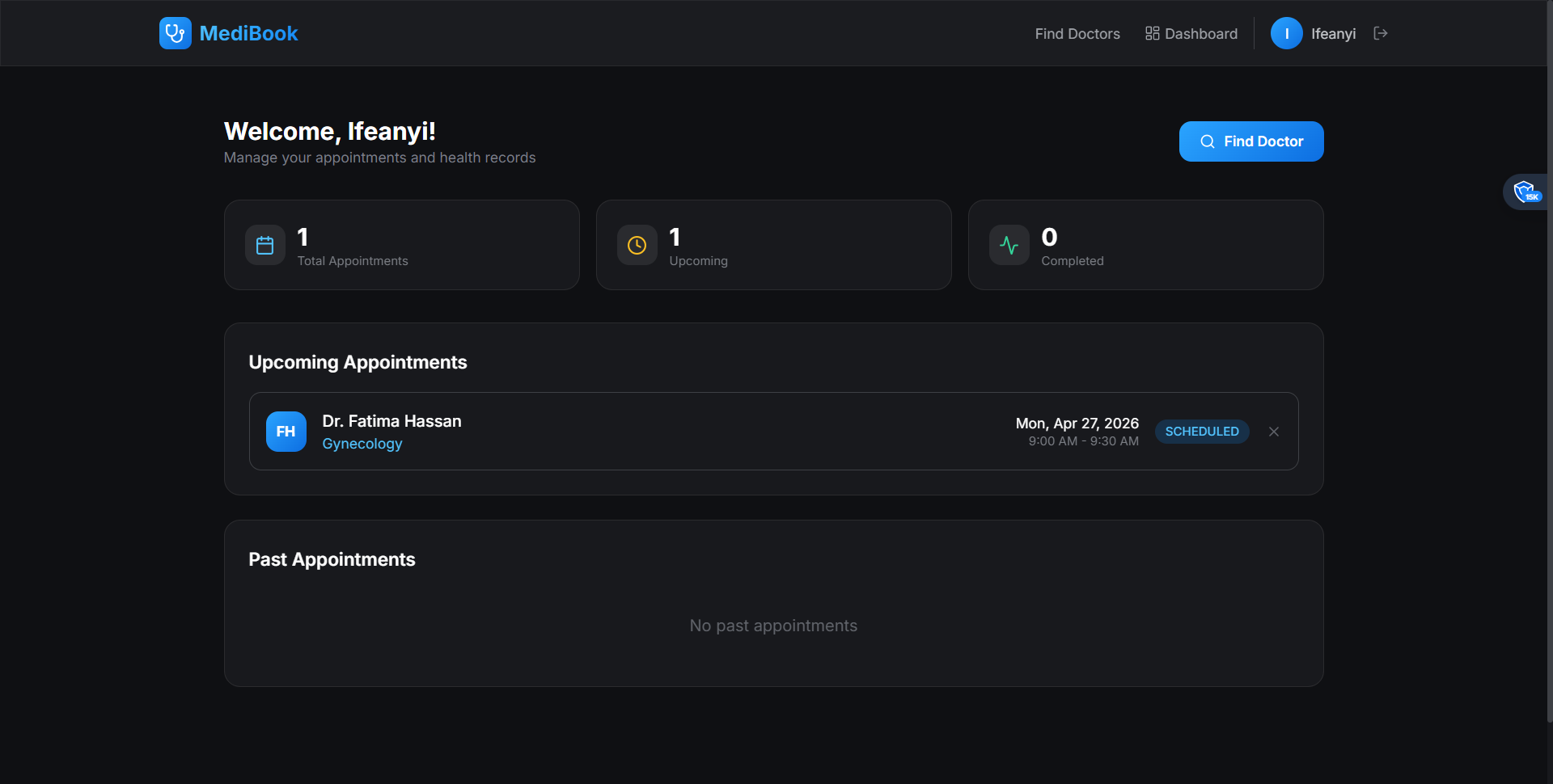 MediBook โ Healthcare Booking
